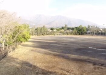 Terreno en preparación para el club mineros de santiago